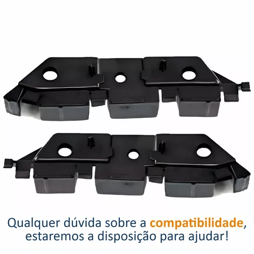 Par Guia Parachoque Ford Fusion 2013 Até 2018