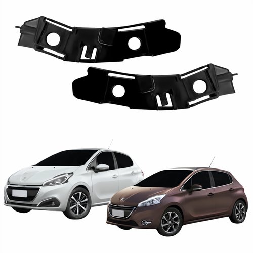 Par Guia Parachoque Peugeot 208 2012 Até 2019
