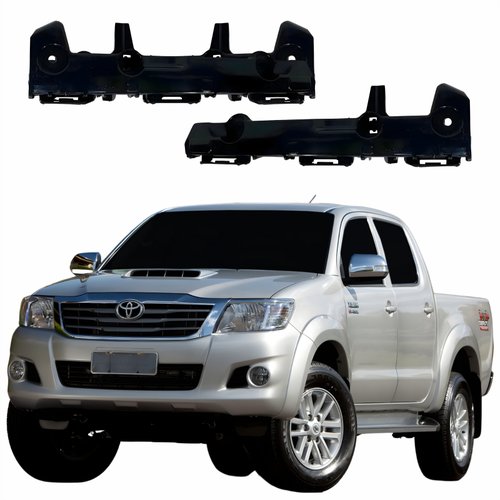 Par Guia Parachoque Toyota Hilux Srv 2012 2013 2014 2015