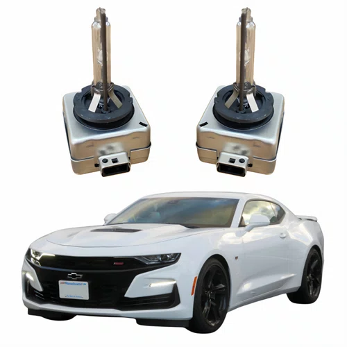Par Lâmpada Xenon D3s Lucas Chevrolet Camaro 2015 Até 2019