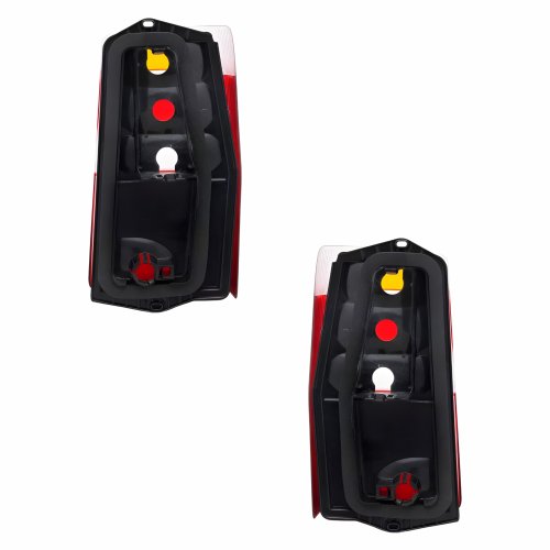 Par Lanterna Traseira Fiat Fiorino 1986 Até 1997 Carto Bicolor