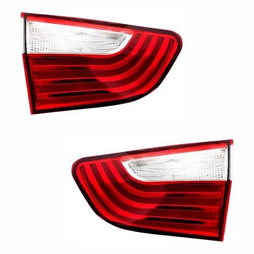 Par Lanterna Traseira Fiat Gran Siena 2012 Até 2019 Bicolor Tampa