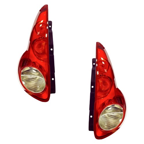 Par Lanterna Traseira Fiat Palio G5 2012 2013 2014 2015 2016 Bicolor Cristal