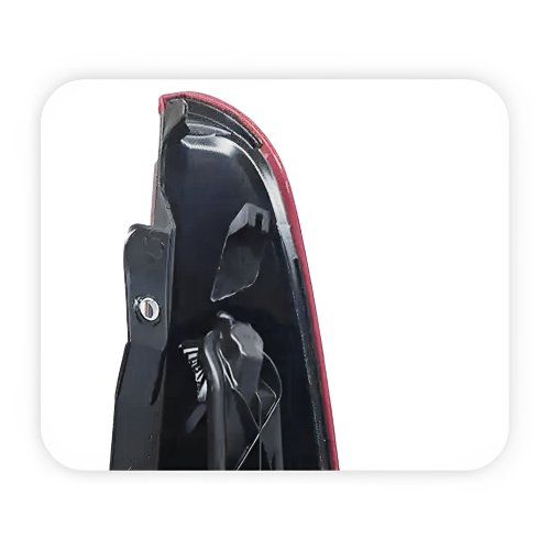 Par Lanterna Traseira Fiat Palio G5 2012 2013 2014 2015 2016 Bicolor Cristal