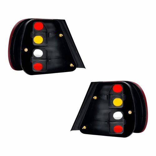 Par Lanterna Traseira Fiat Siena 2001 2002 2003 2004 Âmbar