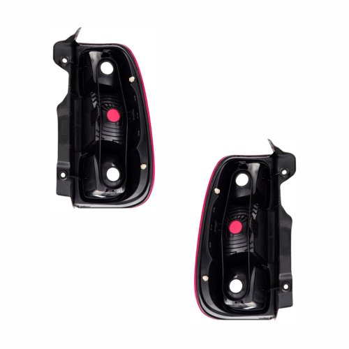 Par Lanterna Traseira Fiat Uno Vivace 2011 2012 2013 2014 Bicolor Cristal