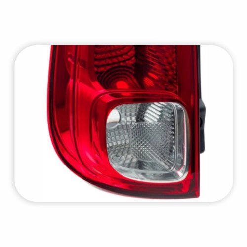 Par Lanterna Traseira Fiat Uno Vivace 2011 2012 2013 2014 Bicolor Cristal