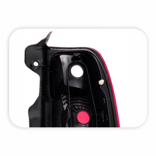 Par Lanterna Traseira Fiat Uno Vivace 2011 2012 2013 2014 Bicolor Cristal