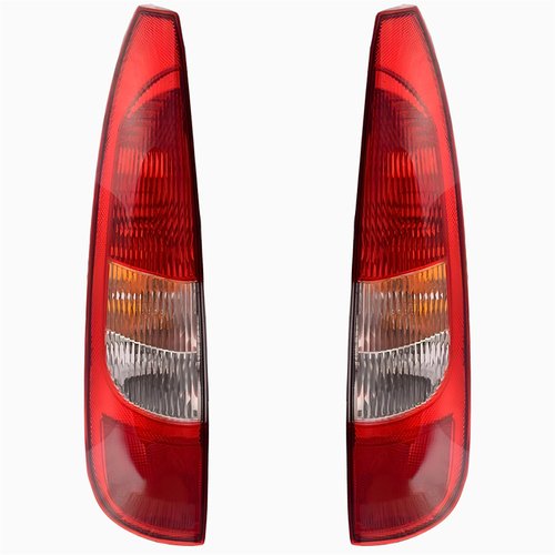 Par Lanterna Traseira Ford Fiesta Hatch 2003 2004 2005 2006 2007 Bicolor