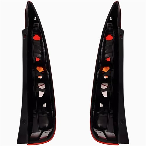 Par Lanterna Traseira Ford Fiesta Hatch 2003 2004 2005 2006 2007 Bicolor