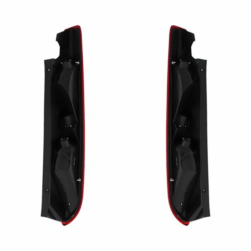 Par Lanterna Traseira Ford Focus Hatch 2009 2010 2011 2012 Bicolor Cristal