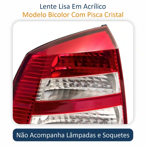Par Lanterna Traseira Gm Astra Hatch 2003 Até 2012