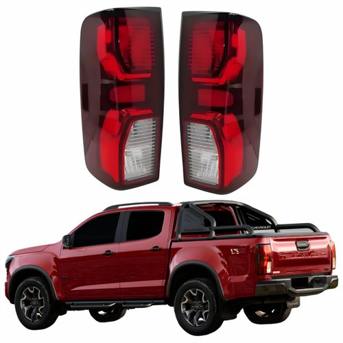 Par Lanterna Traseira Gm S10 2024 2025 Sem Led