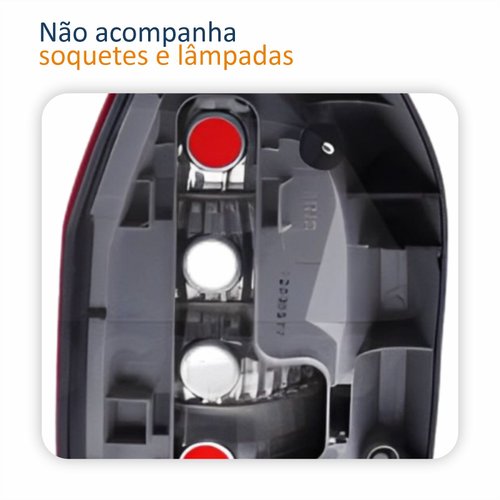 Par Lanternas Traseira Chevrolet Zafira 2001 2002 2003 2004 2005 2006 2007 2008 2009 2010 2011 2012 Bicolor