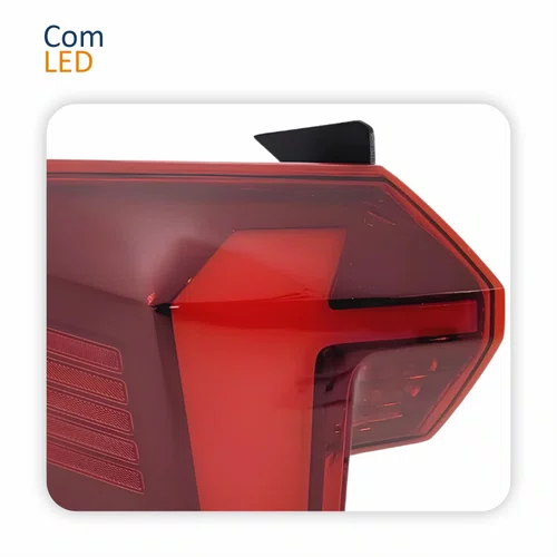 Par Lanterna Traseira Hyundai Hb20 Hatch 2023 2024 2025 Canto Com Led