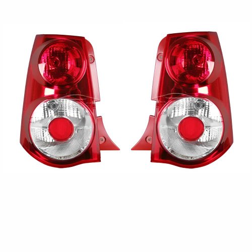 Par Lanternas Traseira Kia Picanto 2009 2010 2011 Bicolor