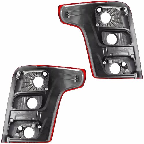 Par Lanterna Traseira Mitsubishi L-200 Triton 2017 2018 2019 2020 Bicolor Cristal