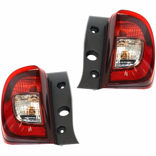Par Lanterna Traseira Nissan March 2016 2017 2018 2019 2020 Bicolor