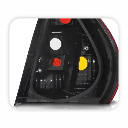Par Lanterna Traseira Renault Clio Sedan 2000 Até 2005 Tricolor