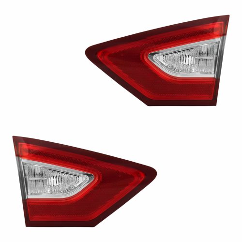 Par Lanterna Traseira Tampa Ford Fusion 2013 2014 2015 2016 Sem Led