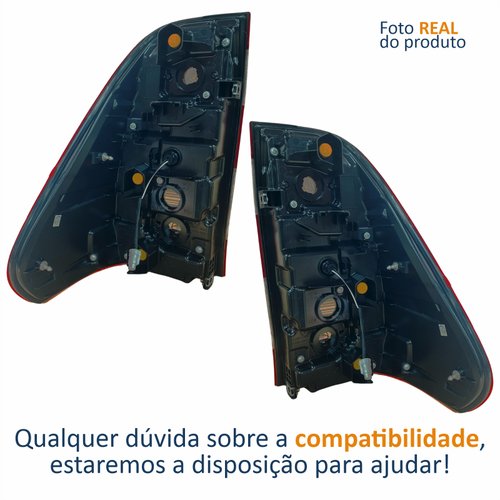 Par Lanterna Traseira Toyota Hilux Srv 2021 2022 2023 2024 Com Led