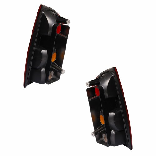 Par Lanterna Traseira Vw Saveiro G2 1995 Até 1999 Saveiro G3 1999 Até 2005 Âmbar