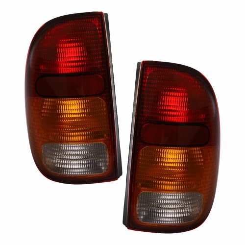 Par Lanterna Traseira Vw Saveiro G2 1995 Até 1999 Saveiro G3 1999 Até 2005 Fumê