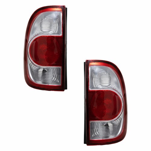 Par Lanterna Traseira Vw Saveiro G4 2006 Até 2012 Bicolor