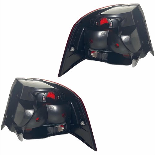 Par Lanterna Vw Voyage G5 2009 2010 2011 2012 Bicolor Cristal