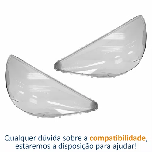 Par Lente Farol Honda Fit 2003 2004 2005 2006 2007 2008