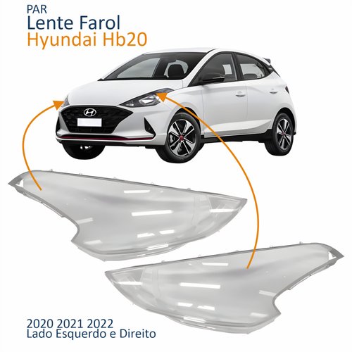 Par Lente Farol Hyundai Hb20 2020 2021 2022