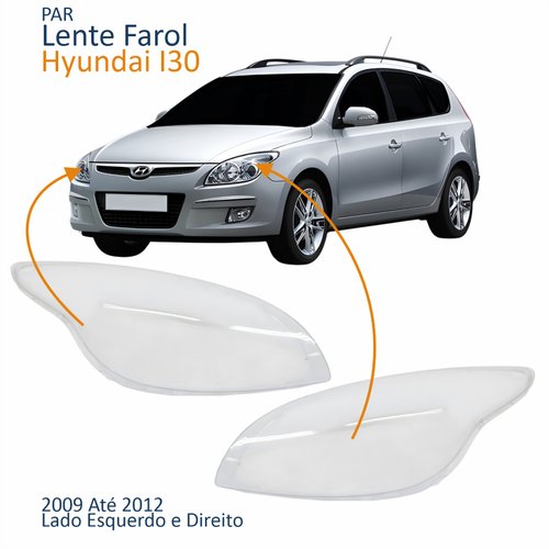 Par Lente Farol Hyundai I30 2009 2010 2011 2012