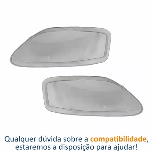 Par Lente Farol Vw Crossfox 2005 Até 2010 Simples