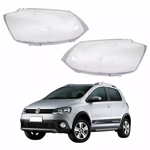 Par Lente Farol Vw Crossfox 2011 Até 2014 Duplo