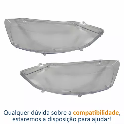 Par Lente Farol Vw Fox Spacefox Crossfox 2011 Até 2014 Duplo