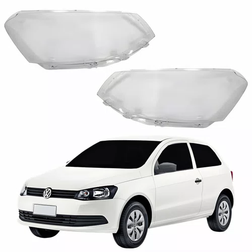 Par Lente Farol Vw Gol G6 2013 Até 2016 Simples