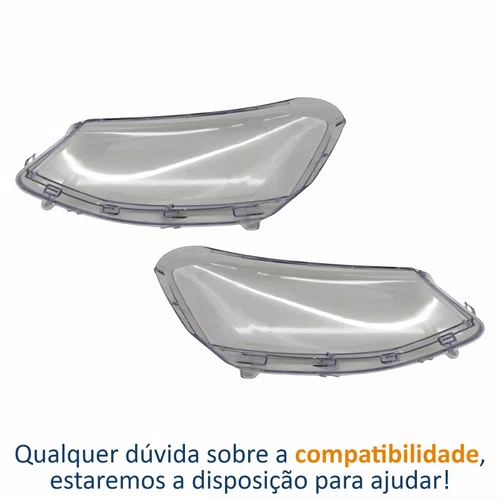 Par Lente Farol Vw Gol G6 2013 Até 2016 Simples