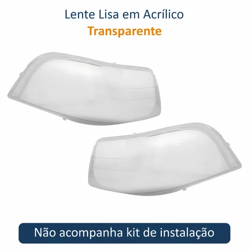 Par Lente Farol VW Gol Saveiro Parati G3 1999 Até 2005