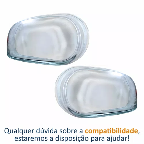 Par Lente Farol Vw Golf 1999 Até 2007 Vidro