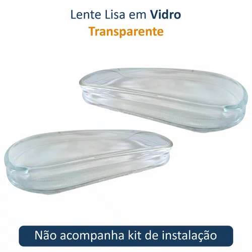 Par Lente Farol Vw Golf 1999 Até 2007 Vidro