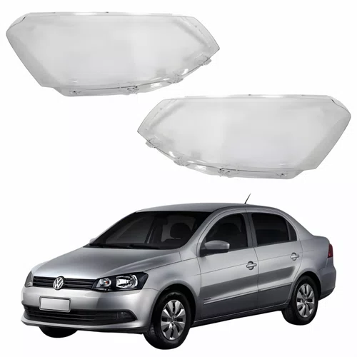 Par Lente Farol Vw Voyage G6 2013 Até 2016 Simples