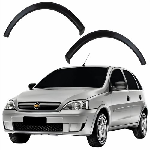 Par Moldura Dianteira Paralama Gm Corsa 2003 Até 2010