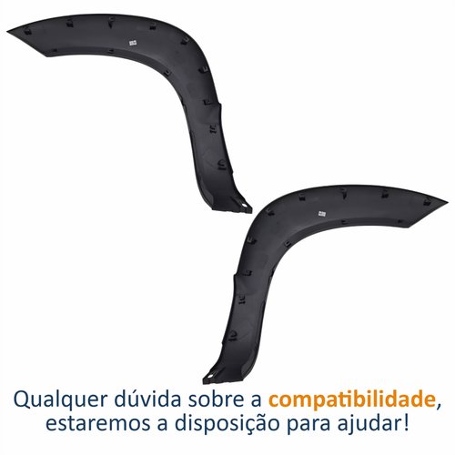 Par Moldura Para-lama Hyundai Tucson 2006 Até 2016