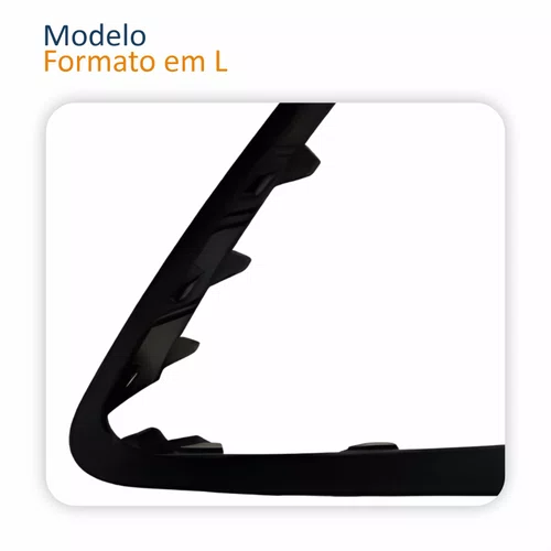 Par Moldura Parachoque Dianteiro Hyundai Hb20 2023 2024 2025 Inferior