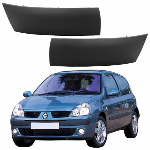 Par Moldura Para-choque Renault Clio 2003 2004 2005