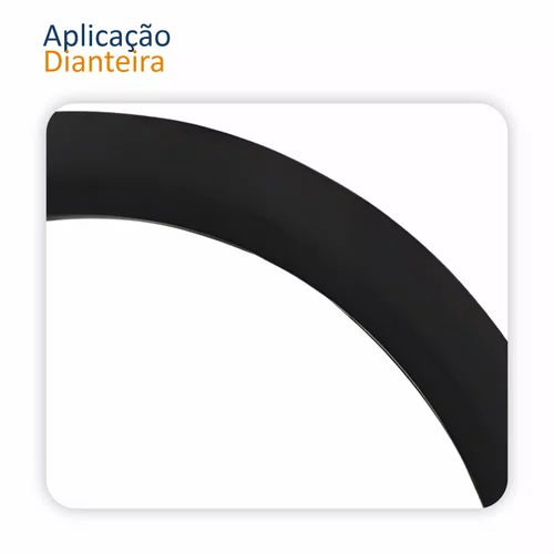 Par Moldura Paralama Dianteira Vw Up Cross 2014 Até 2021