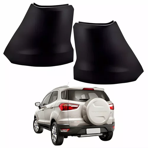 Par Para-choque Traseiro Ford Ecosport 2018 2019 2020 2021