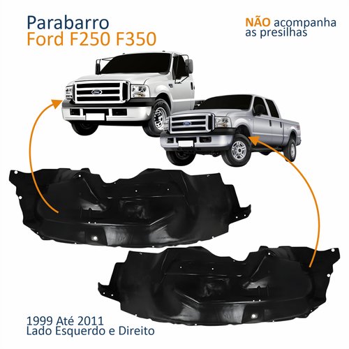 Par Parabarro Dianteiro Ford F250 F350 1999 Até 2011