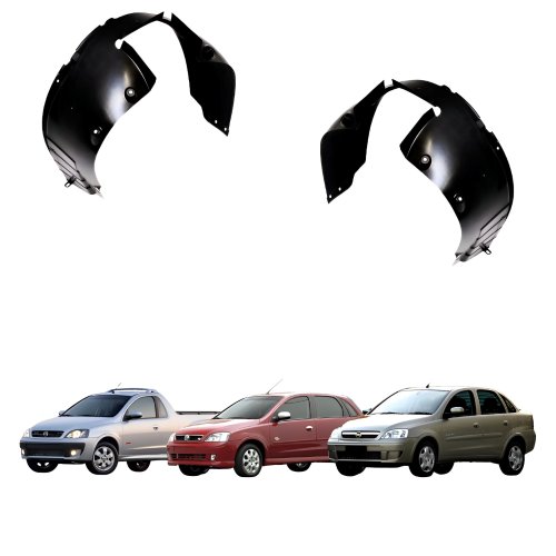 Par Parabarro Dianteiro Gm Corsa Montana Sedan 2003 Até 2012