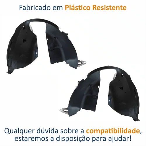Par Parabarro Dianteiro Peugeot 208 2013 Até 2019